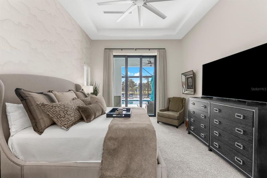 Furnished interior view inside a new home in , Port Charlotte (Image 39).