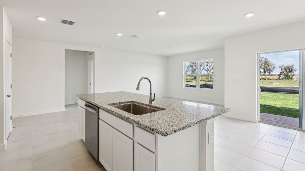 Representative furnished interior of a home built from the Baker by DRB Homes in Liberty Trace, Haines City (Image 9).