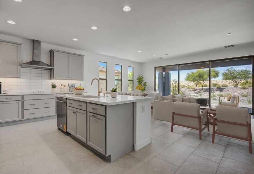 Virtually Staged Great Room - 6 of 31