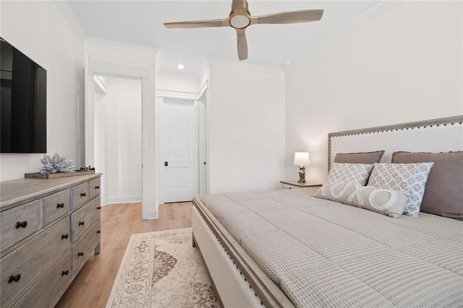 Furnished interior view inside a new home in , Dawsonville (Image 42).