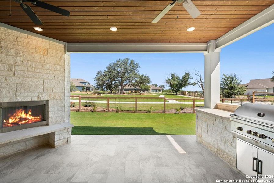 Furnished interior view inside a new home in The Crossvine, Schertz (Image 9).
