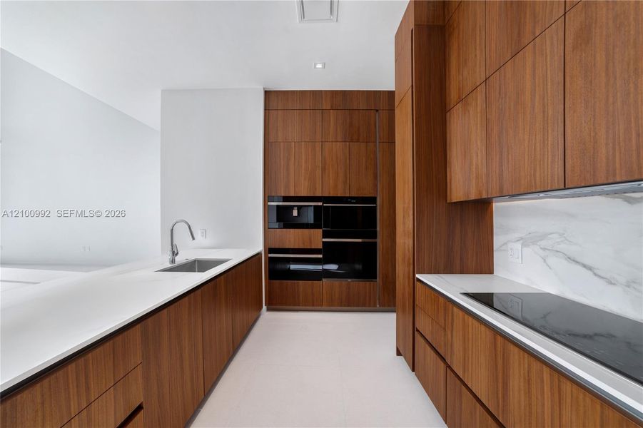 Furnished interior view inside a new home in , Miami (Image 33).