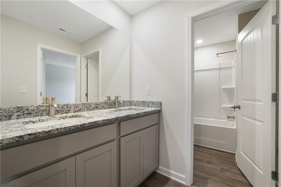 Furnished interior view inside a new home in Conner Springs, Social Circle (Image 8).