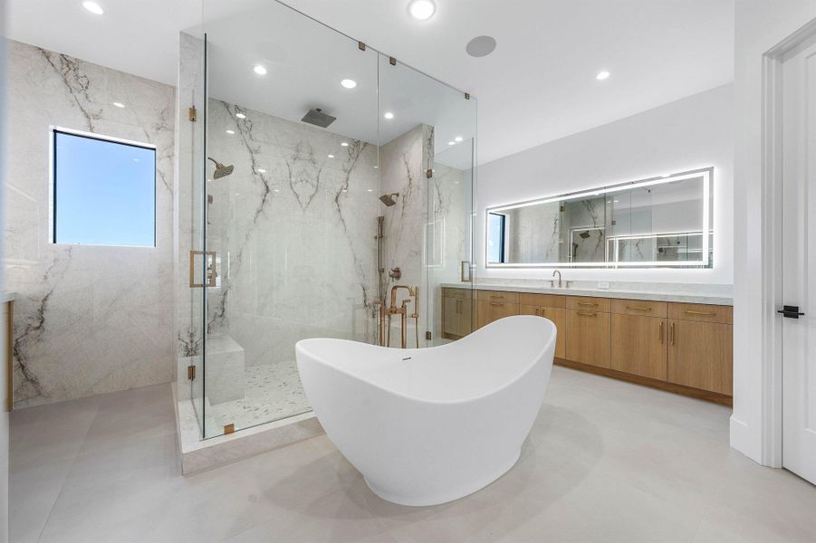 Furnished interior view inside a new home in , Jupiter (Image 12).