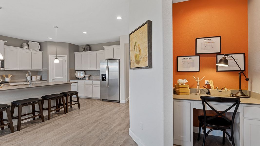 Furnished interior view inside a new home in Morningstar, Aledo (Image 17).
