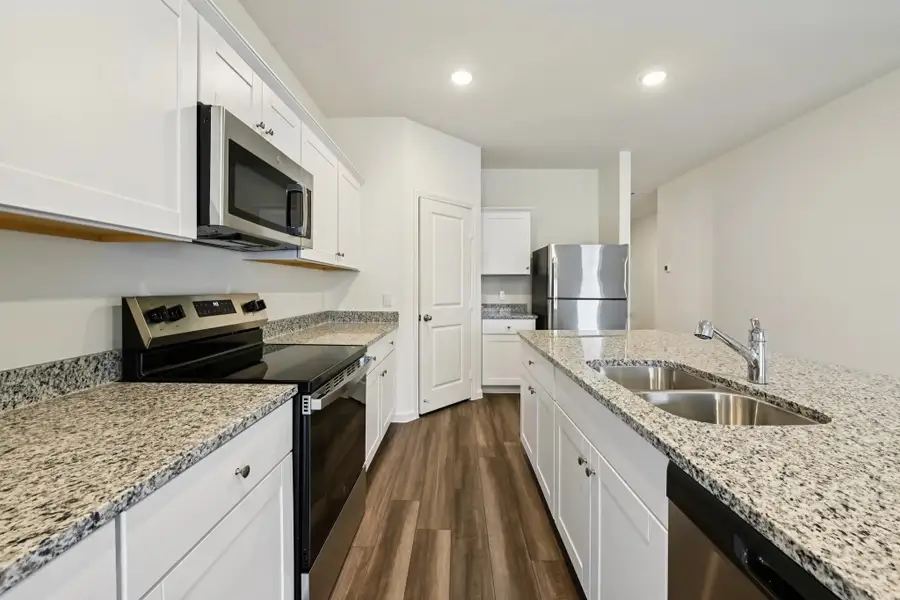 Representative furnished interior of a home built from the Firefly by Starlight Homes in Cottonwood Creek, San Marcos (Image 8).