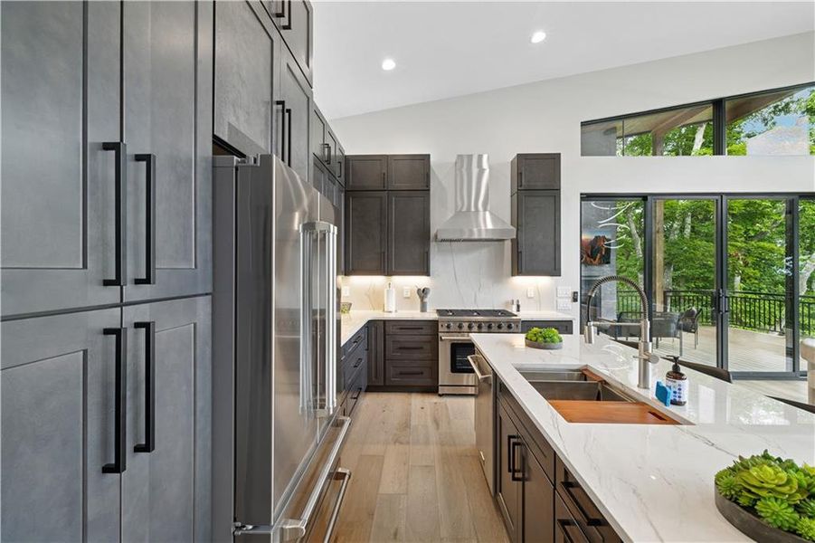 Furnished interior view inside a new home in , Blairsville (Image 25).