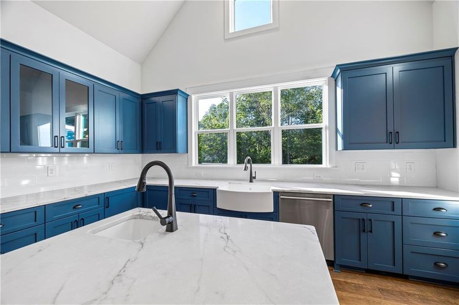 Furnished interior view inside a new home in , Flowery Branch (Image 71).