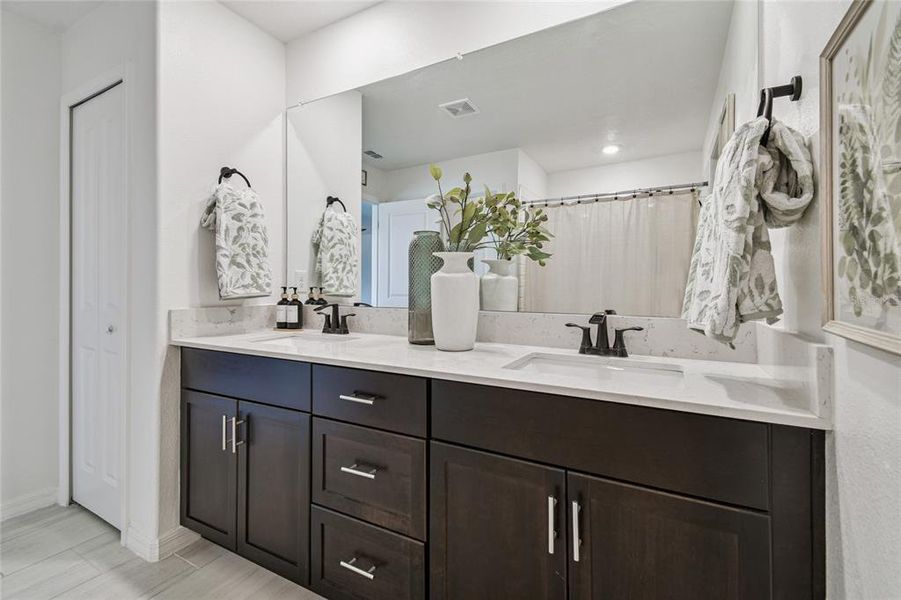 Furnished interior view inside a new home in , Land O' Lakes (Image 34). Furnished interior view inside a new home in , Land O' Lakes (Image 34).