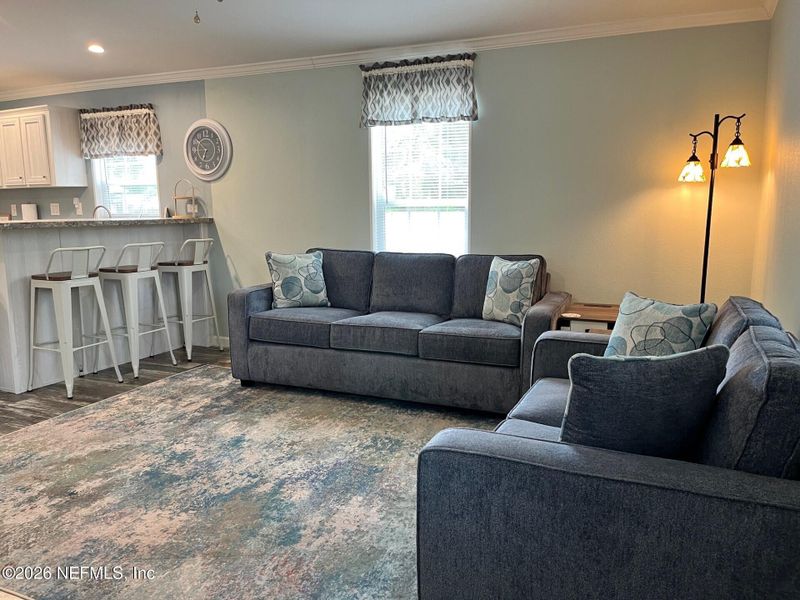 Furnished interior view inside a new home in , Satsuma (Image 11).