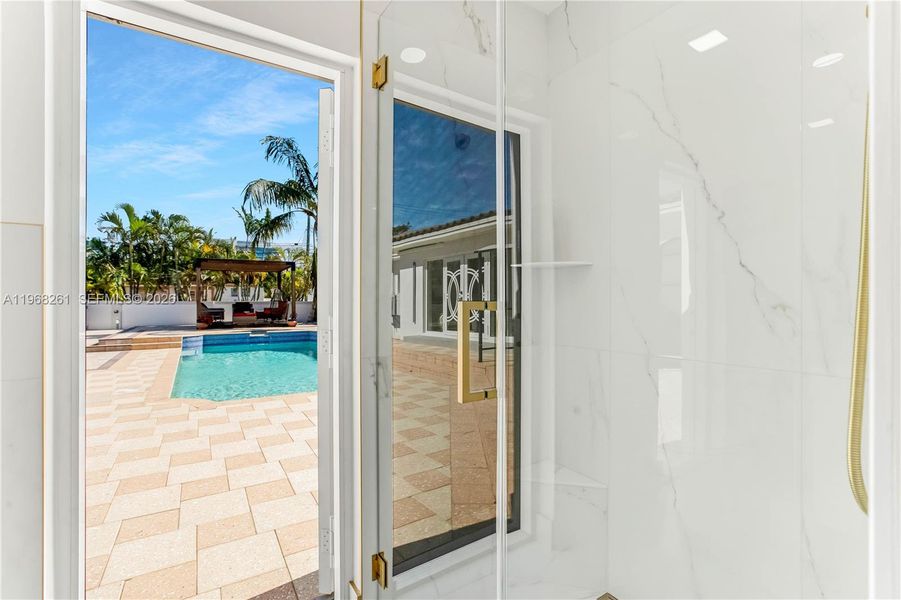 Exterior details and patio area of a home in , Surfside (Image 29).