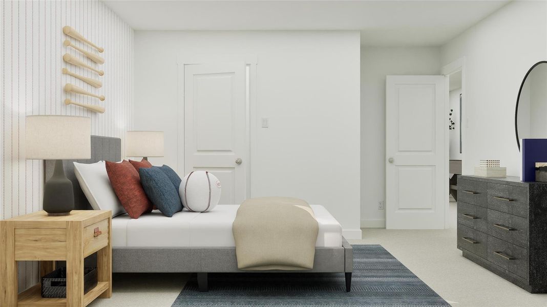 Furnished interior view inside a new home in Binford Creek, Waller (Image 11).