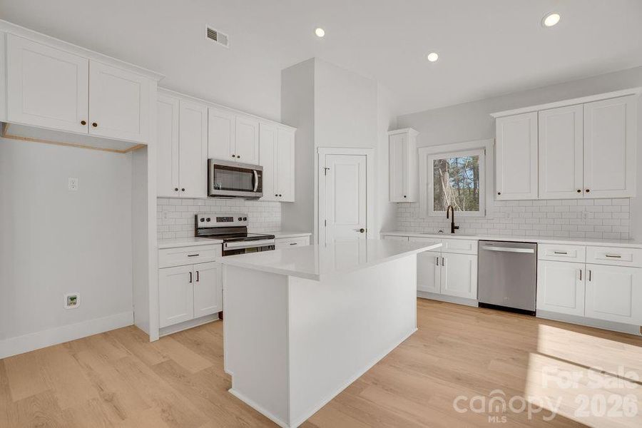 Furnished interior view inside a new home in , Iron Station (Image 6). Furnished interior view inside a new home in , Iron Station (Image 6).