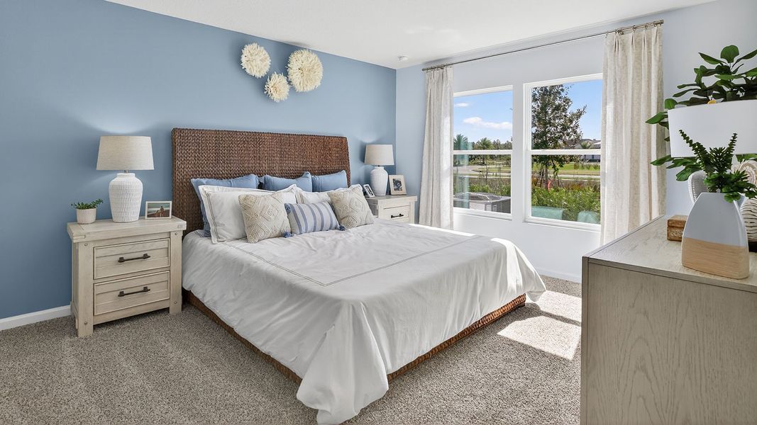Furnished interior view inside a new home in Palm Coast Homesites, Palm Coast (Image 13).