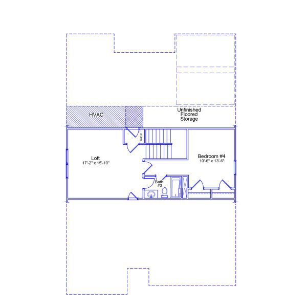 2D floor plan layout of this home in Ovation at Sweetbrier, Durham, NC (Image 3). 2D floor plan layout of this home in Ovation at Sweetbrier, Durham, NC (Image 3).