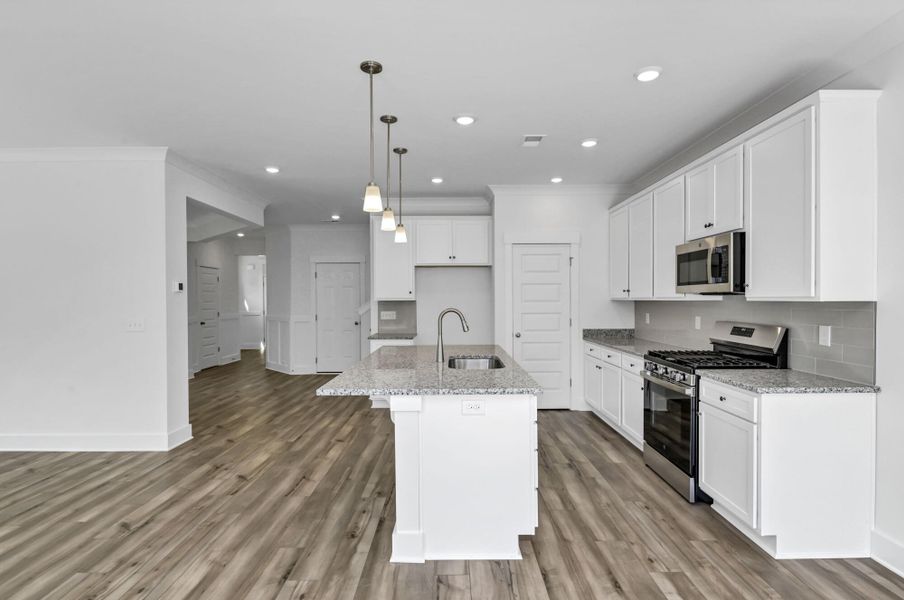 Furnished interior view inside a new home in Ferry Grove, Lexington (Image 8).