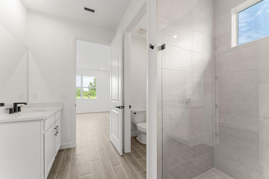 Furnished interior view inside a new home in , Port St. Lucie (Image 3).