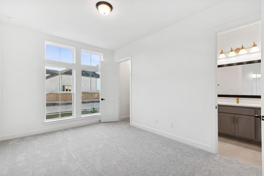 REPRESENTATIVE PHOTO: Front bedroom with jack and jill bath