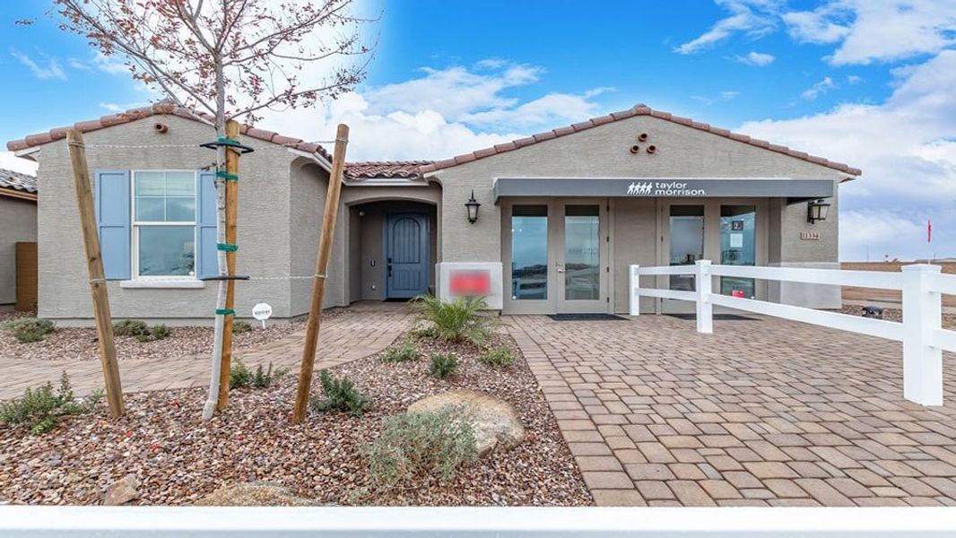Representative exterior photo of a completed home built from the Sapphire by Taylor Morrison in Paradisi Encore Collection, Surprise, AZ (Image 19).