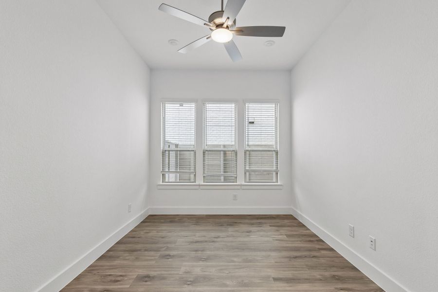 Representative unfurnished interior of a home built from the Anatole by Centre Living Homes in Painted Tree Woodland West, McKinney (Image 31). Representative unfurnished interior of a home built from the Anatole by Centre Living Homes in Painted Tree Woodland West, McKinney (Image 31).