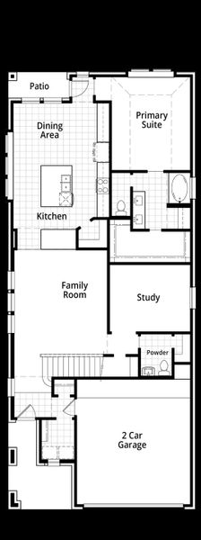 Downstairs Floor Plan