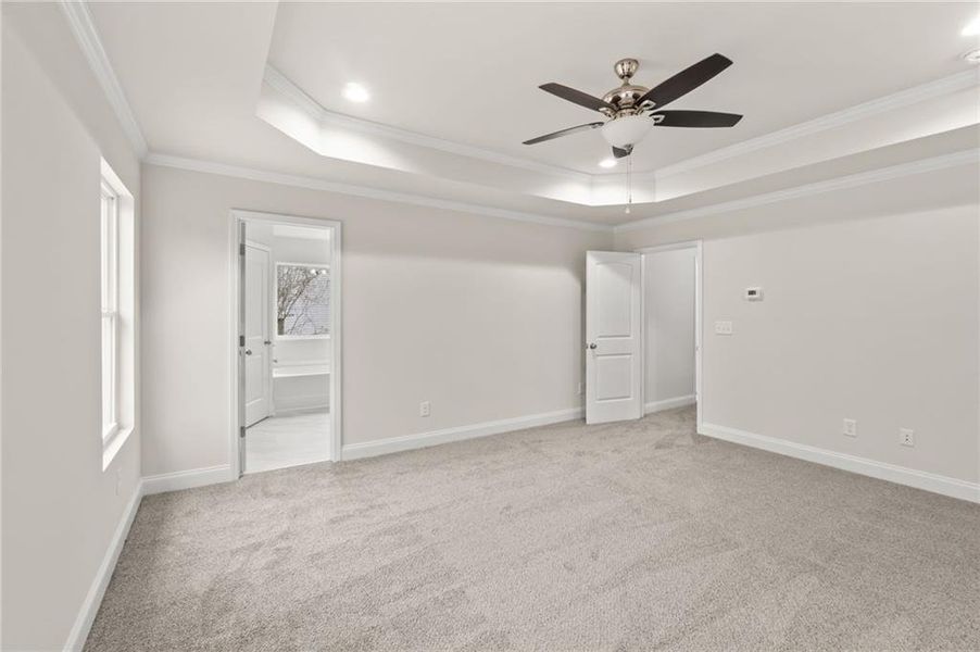Spacious, unfurnished interior of a new home in , Commerce (Image 29).