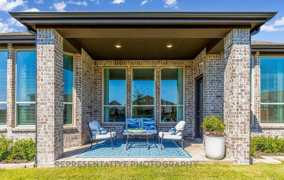 Exterior details and patio area of a home in , Royse City (Image 2). Exterior details and patio area of a home in , Royse City (Image 2).