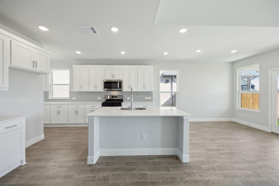 Furnished interior view inside a new home in Sicily, Princeton (Image 6).