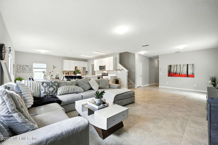 Furnished interior view inside a new home in , Jacksonville (Image 15).