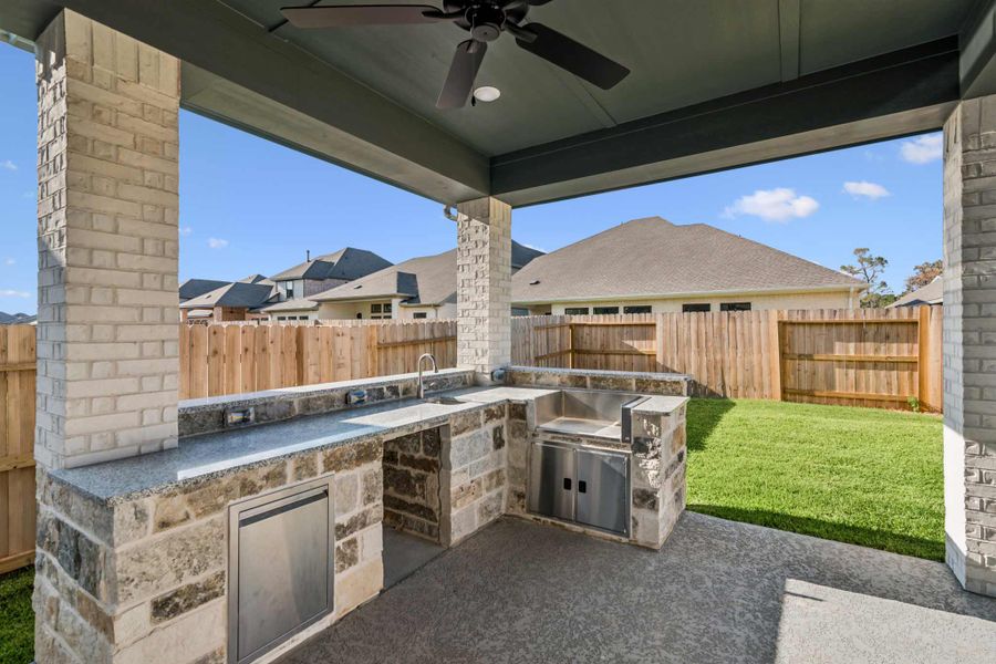 The Blanco - Covered Porch