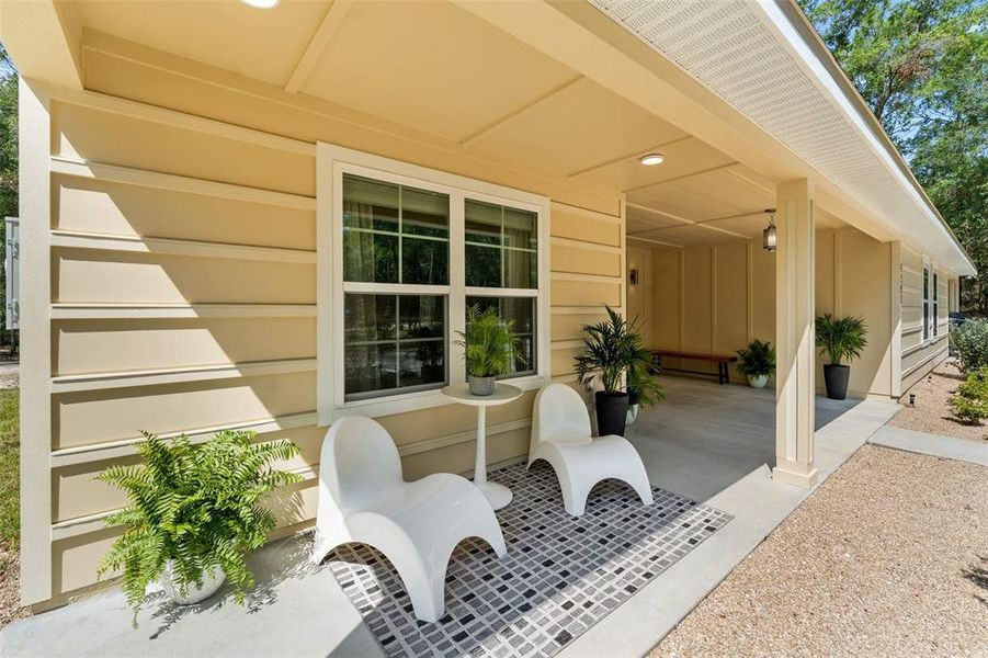 Exterior details and patio area of a home in , Bronson (Image 31). Exterior details and patio area of a home in , Bronson (Image 31).