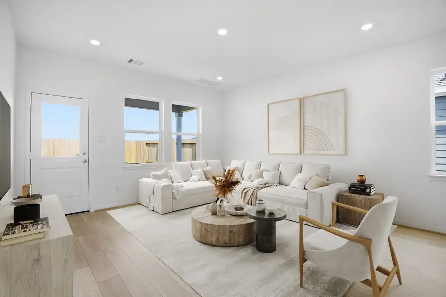 Representative furnished interior of a home built from the Nolan by Taylor Morrison in Avalon at Cypress, Cypress (Image 8).