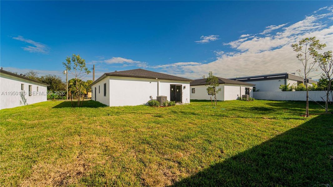 Exterior details and patio area of a home in , Miami (Image 3). Exterior details and patio area of a home in , Miami (Image 3).