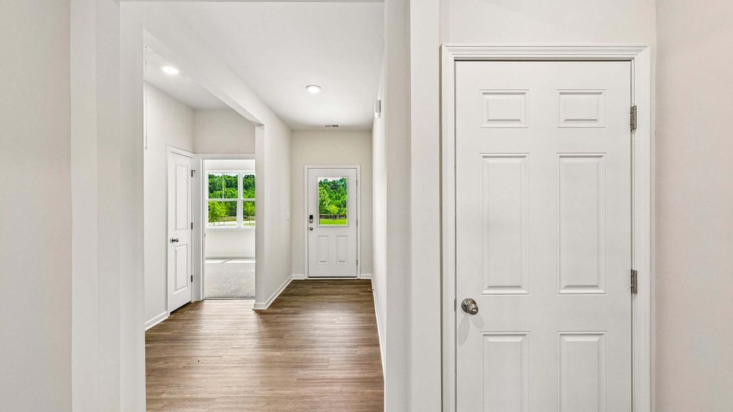 Spacious, unfurnished interior of a new home in Cline Village, Conover (Image 11). Spacious, unfurnished interior of a new home in Cline Village, Conover (Image 11).