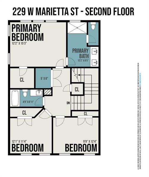 2D floor plan layout of this home in , Canton, GA (Image 3).