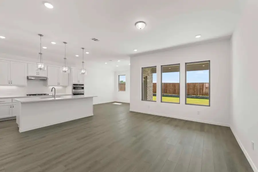 Open Kitchen-Living-Dining Room Representative Photo