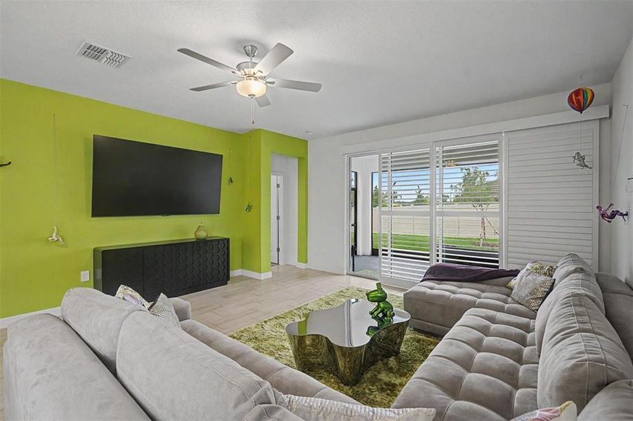 Furnished interior view inside a new home in Mirada Active Adult, San Antonio (Image 17).