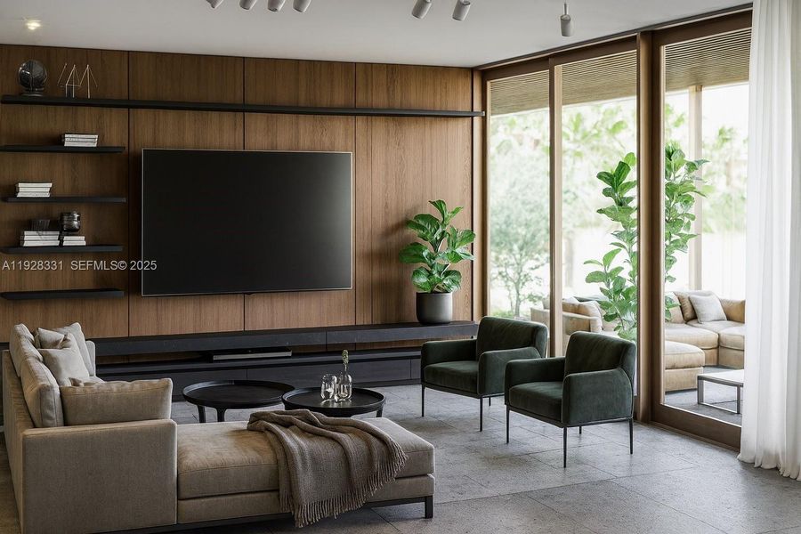 Living Room - Render