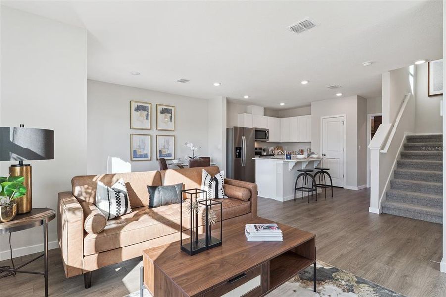 Furnished interior view inside a new home in , St. Cloud (Image 24).