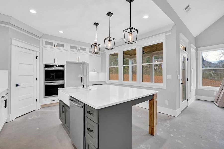 Furnished interior view inside a new home in , Holly Springs (Image 13).