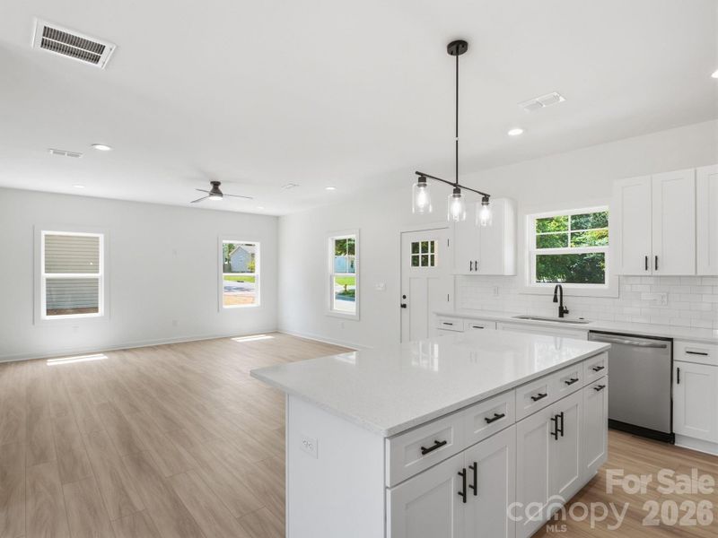 Furnished interior view inside a new home in , Charlotte (Image 6).