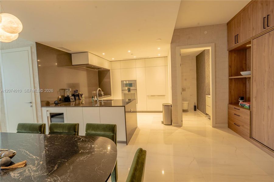 Furnished interior view inside a new home in , Miami (Image 5). Furnished interior view inside a new home in , Miami (Image 5).