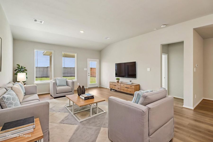 Photo is not of the actual home, but is an inspirational photo of builder’s model home and may depict options, furnishings, and/or decorator features that are not included.