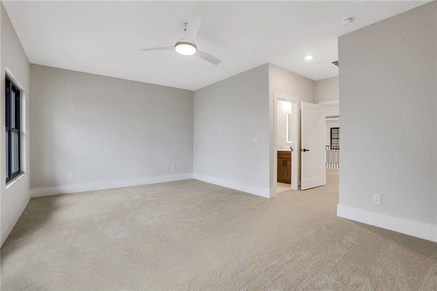 Spacious, unfurnished interior of a new home in , Milton (Image 54).