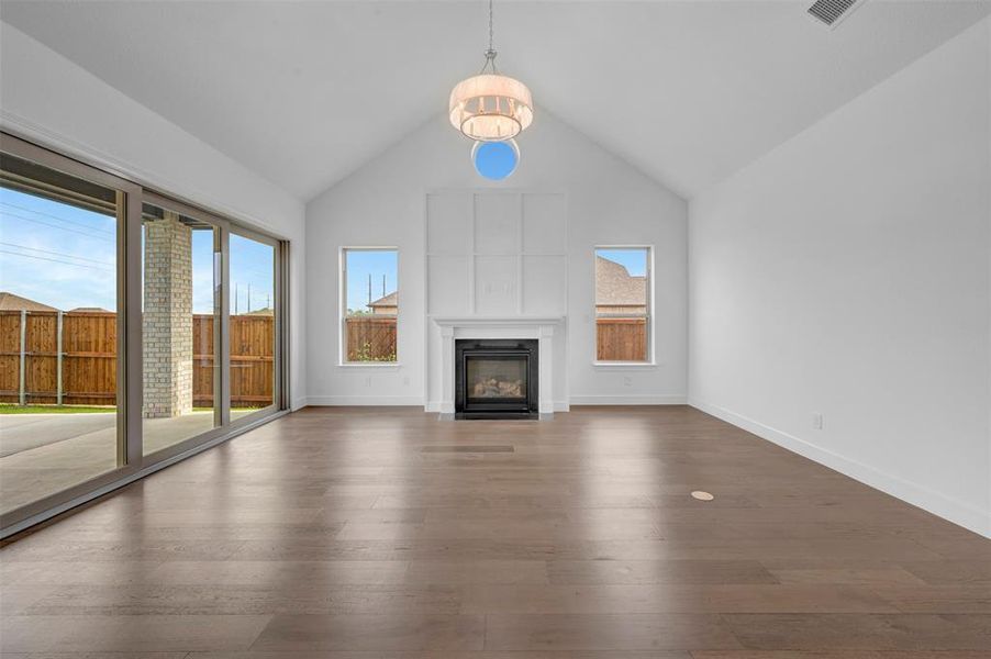Spacious, unfurnished interior of a new home in Wellington, Haslet (Image 13).