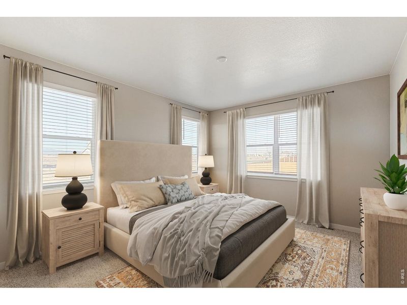 Furnished interior view inside a new home in Tailholt, Severance (Image 8).