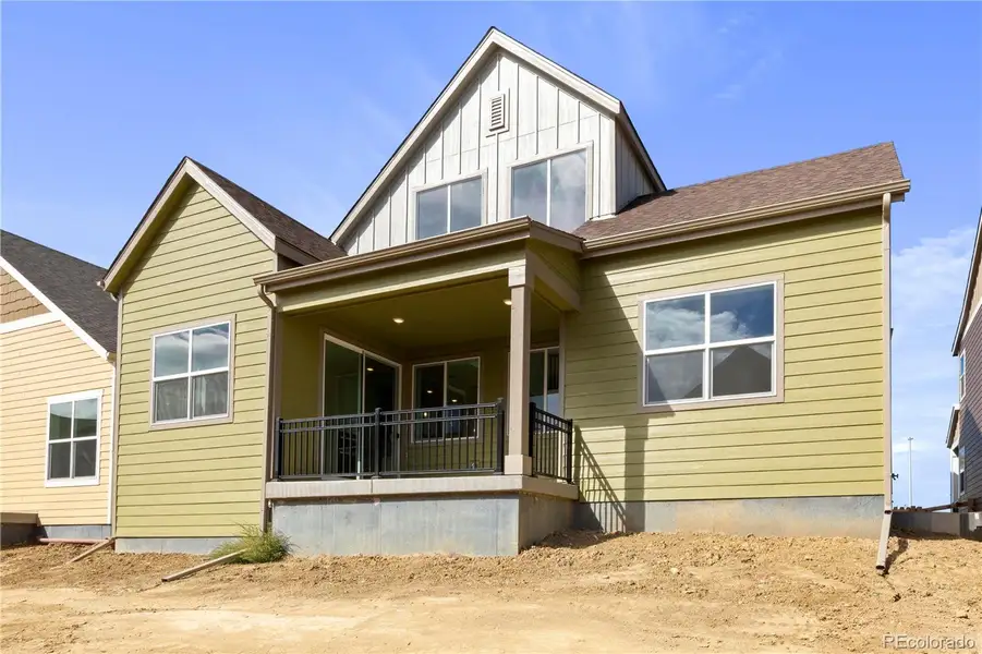 Exterior details and patio area of a home in , Broomfield (Image 1). Exterior details and patio area of a home in , Broomfield (Image 1).