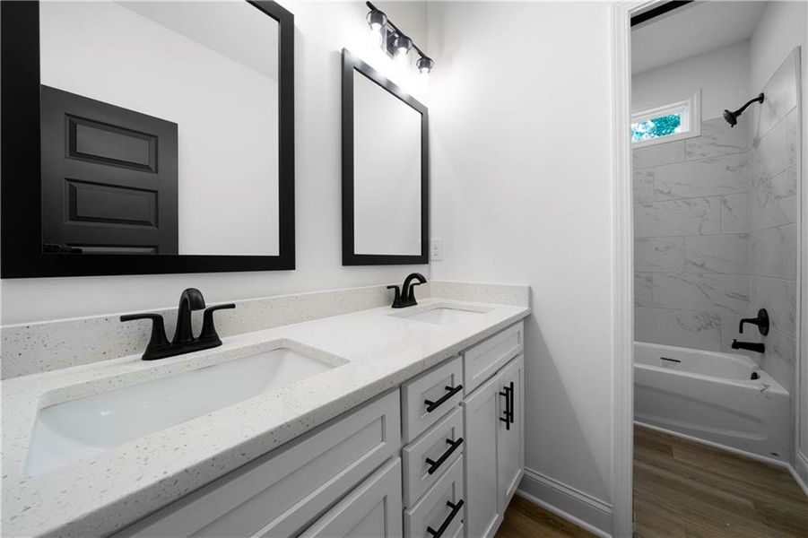 Furnished interior view inside a new home in , Dallas (Image 6).