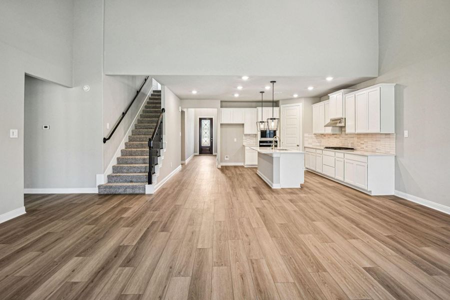 Photo is not of the actual home, but is an inspirational photo of builder’s model home and may depict options, furnishings, and/or decorator features that are not included