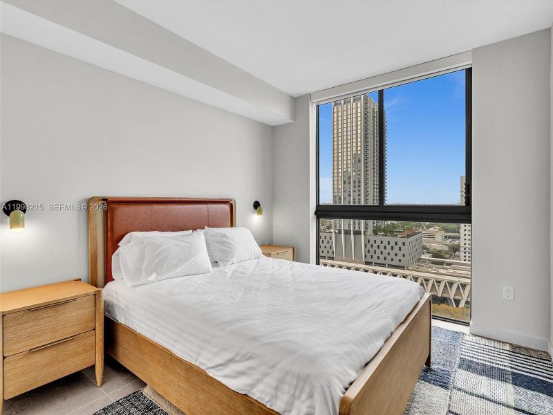 Furnished interior view inside a new home in , Miami (Image 10).